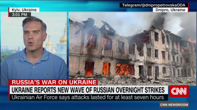 Deadly Russian strikes obliterate Dnipro medical facility in central Ukraine