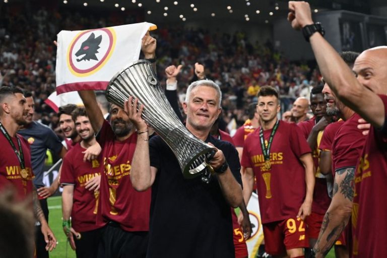 Europa League final: Jose Mourinho goes in search of sixth European trophy 20 years after his first triumph