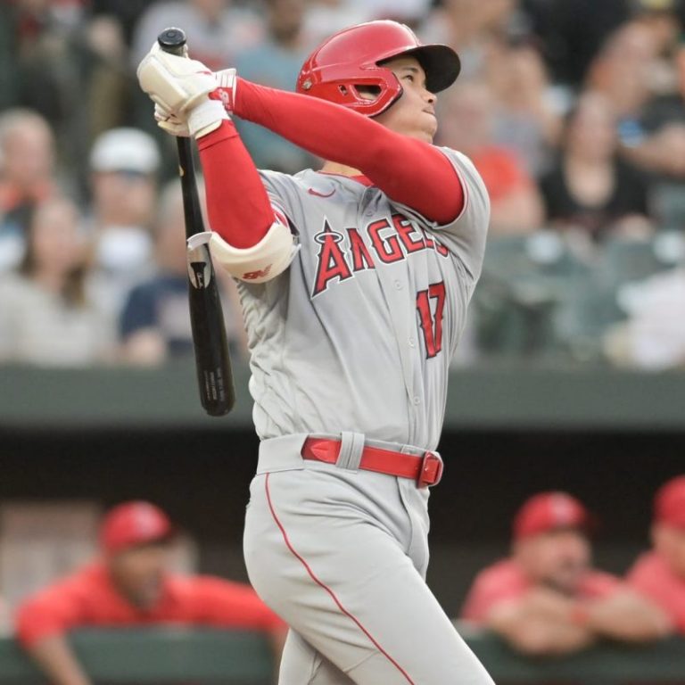 Shohei Ohtani nearly hits for cycle on historic night in Baltimore