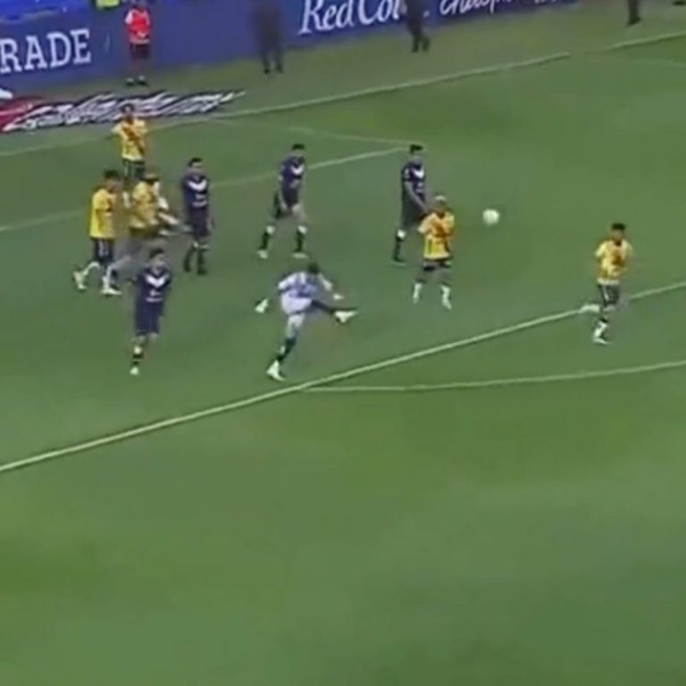 WATCH: Goalkeeper scores after punting ball across entire field
