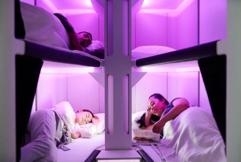 Economy class airplane bunk beds get seal of approval as launch moves closer