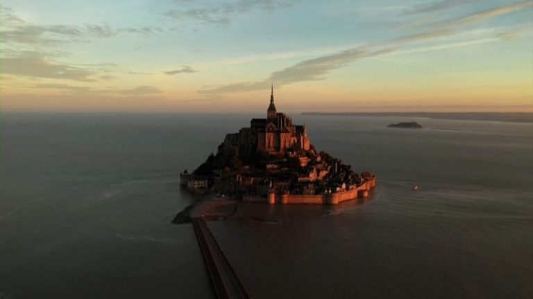 The 1,000-year-old citadel that rises out of the Atlantic Ocean