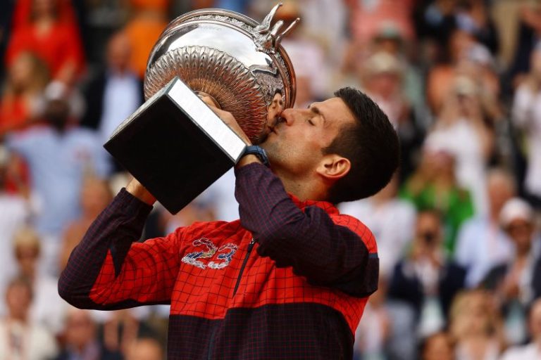 Novak Djokovic wins record-breaking 23rd grand slam title, defeating Casper Ruud in French Open final