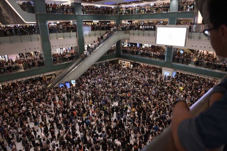 A Hong Kong protest song has started disappearing from Spotify, Apple Music and other streaming platforms