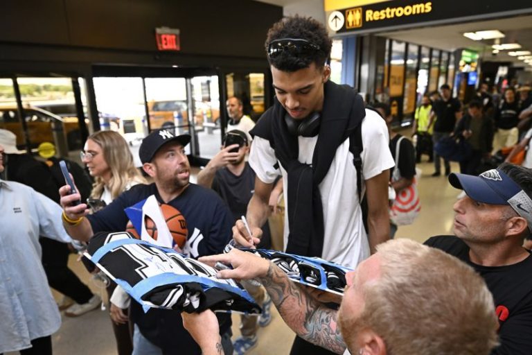 Excitement builds for NBA draft as projected top pick Victor Wembanyama lands in the US