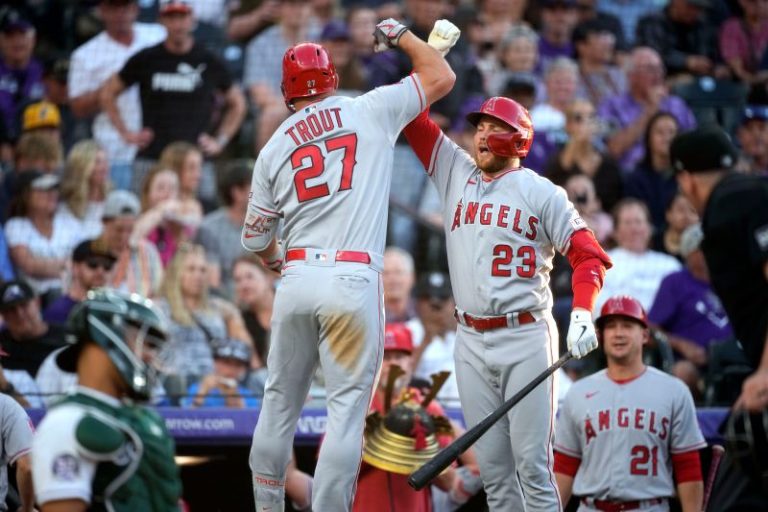 Los Angeles Angels break franchise records in 25-1 annihilation of Colorado Rockies