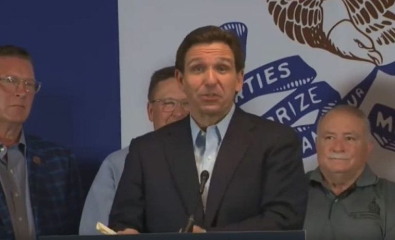 DeSantis response to Trump attack sparks laughs from Iowa crowd: ‘Are you kidding me?’