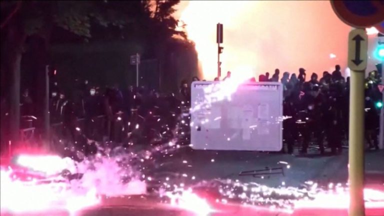 More than 400 arrested as third night of violent protest sweeps France after 17-year-old shot dead by police