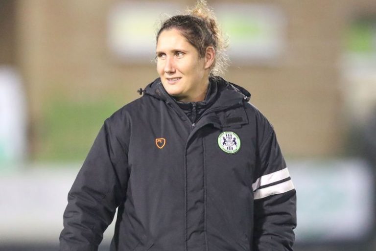 Hannah Dingley becomes first female head coach in English men’s professional football