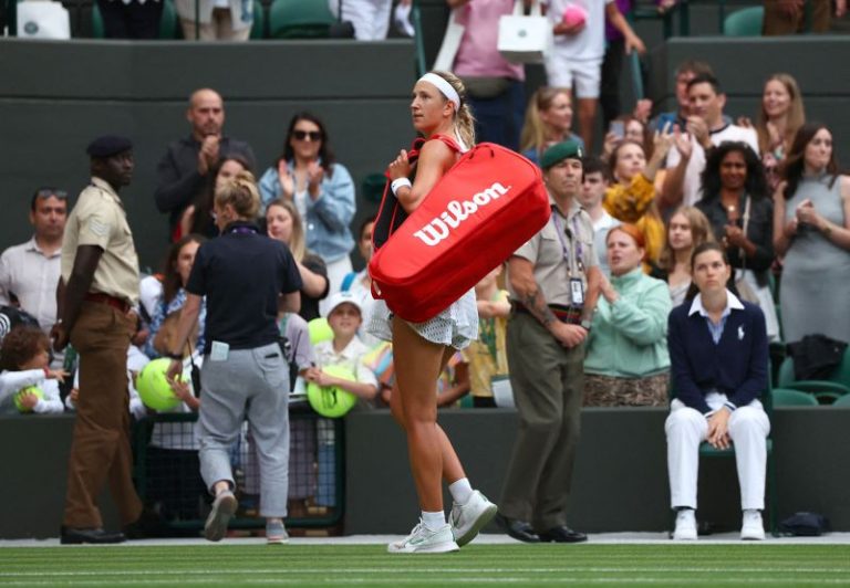 Belarusian Victoria Azarenka says it ‘wasn’t fair’ to be booed at Wimbledon after facing Ukrainian Elina Svitolina