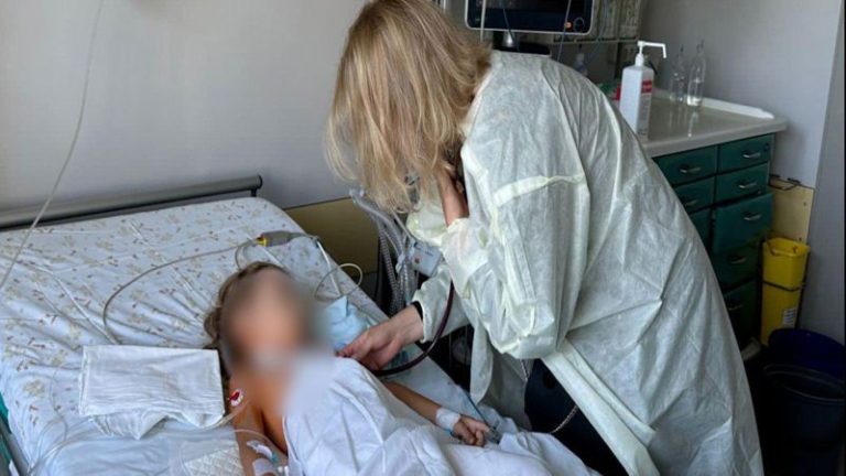 Girl receives heart of 4-year-old-boy in first transplant of its kind in Ukraine