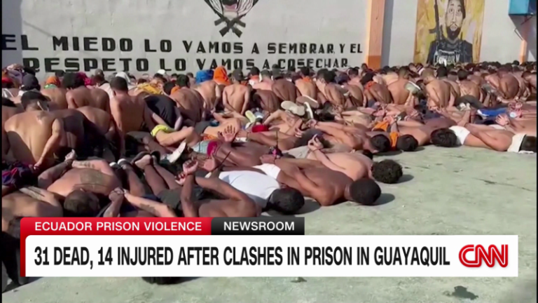 Ecuador collects body parts from major prison after multi-day uprising leaves dozens dead