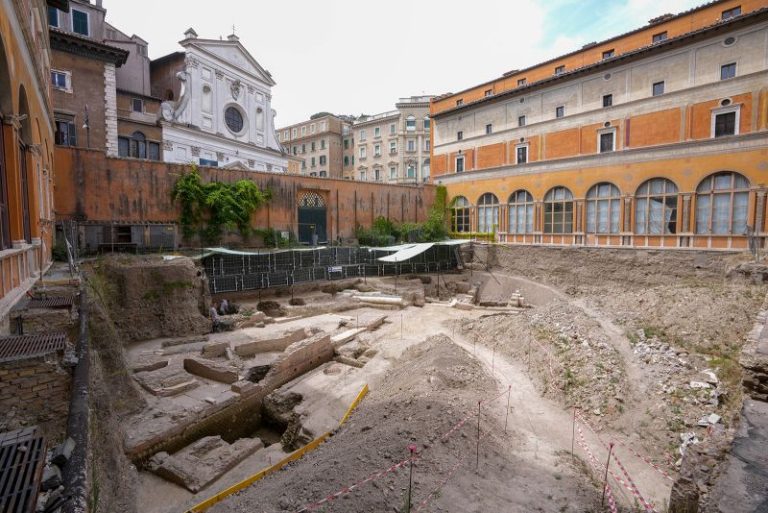 Lost for centuries, Emperor Nero’s theater is unearthed in Rome