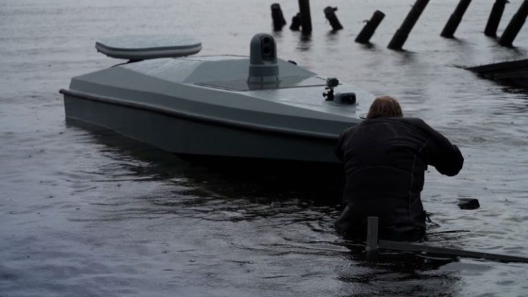 Exclusive: Rare access to Ukraine’s sea drones, part of Ukraine’s fightback in the Black Sea