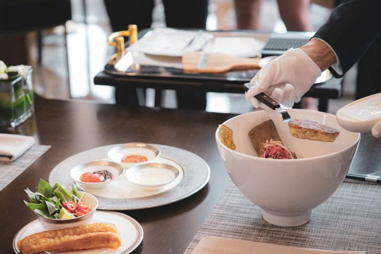 Gold leaf, wagyu beef, foie gras: This indulgent bowl of pho costs $170