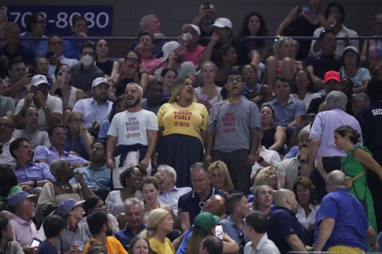 Coco Gauff says ‘I can’t really get upset’ at climate protesters who caused 45-minute delay during her US Open semifinal
