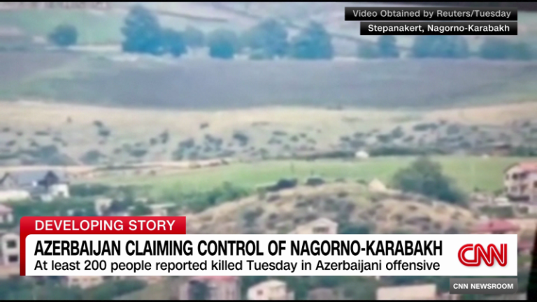 Ethnic Armenians to leave Nagorno-Karabakh following Azerbaijan victory, local official says