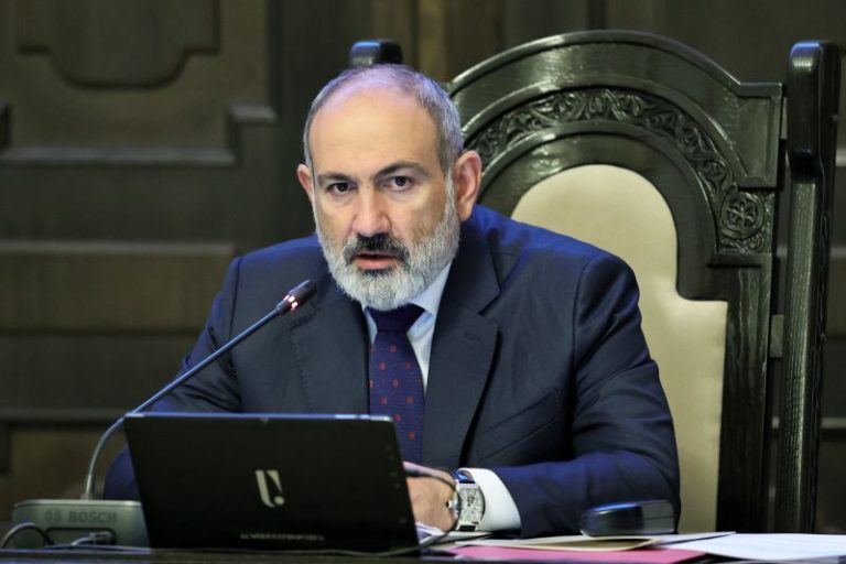 Armenia PM takes swipe at Russia as first civilians leave breakaway Nagorno-Karabakh