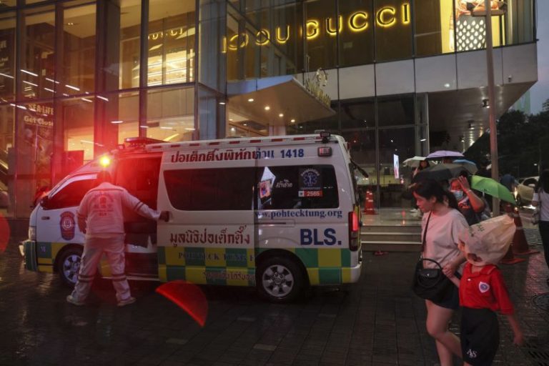 14-year-old suspect held after at least 3 killed in Thai shopping mall shooting