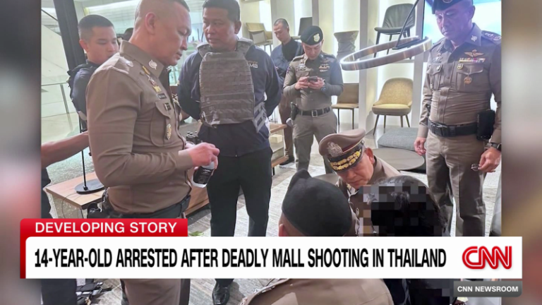 Teen suspect in fatal Thai shopping mall shooting charged with murder, police say