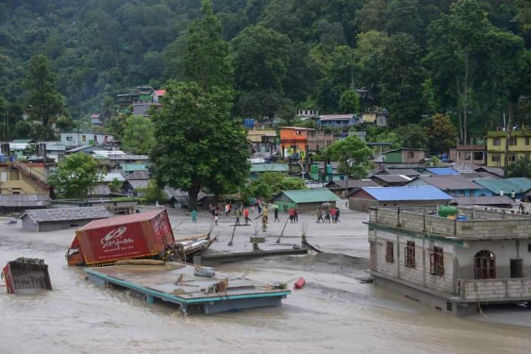 Glacial lake bursts in India leaving 100 missing and 14 dead