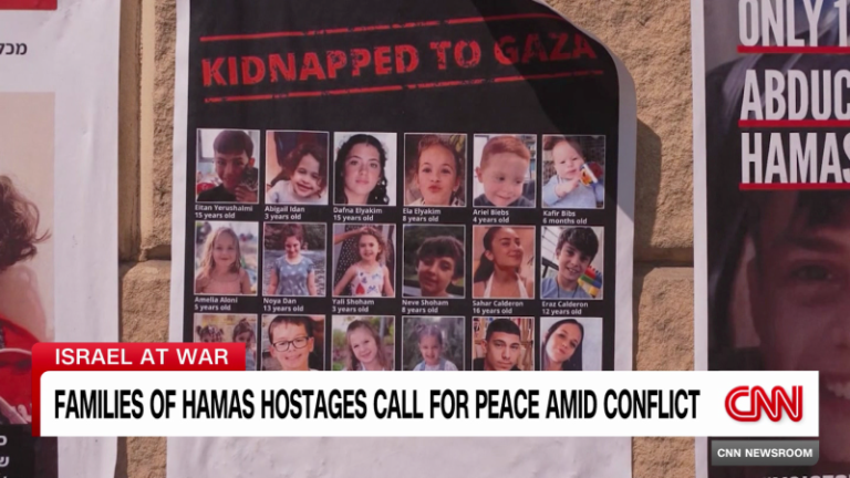 Hamas releases first video of a hostage taken to Gaza