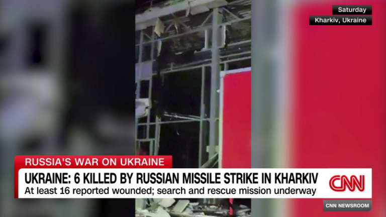 ‘Horrific’ Russian attack on postal depot kills six in eastern Ukraine