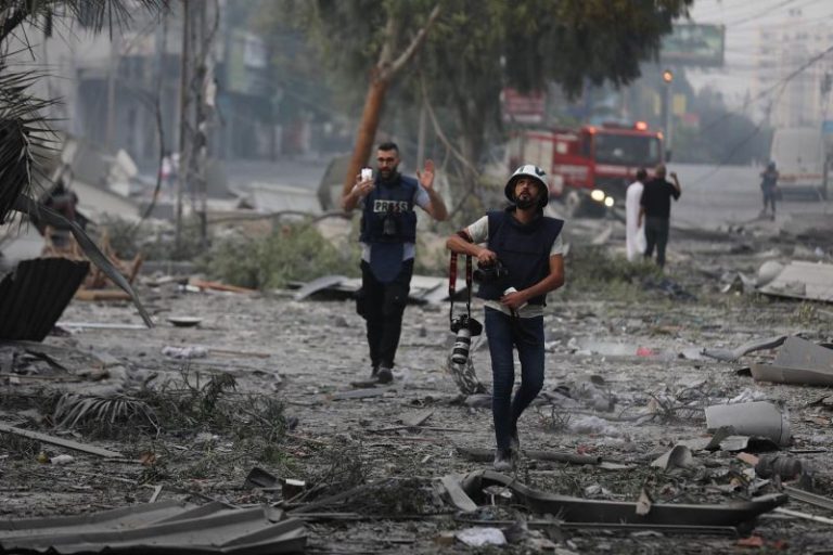 Palestinians are documenting the war for millions on social media. Their followers have come to see them as family.
