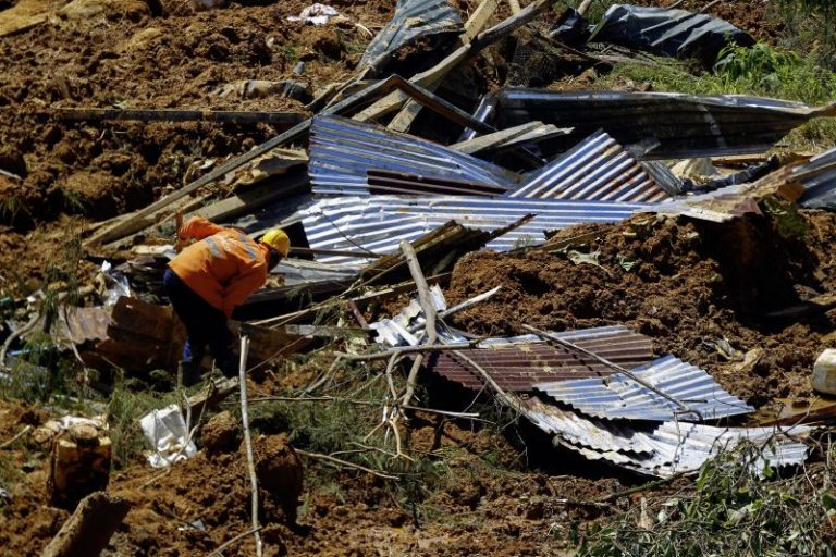 At least 34 dead in Colombia landslides