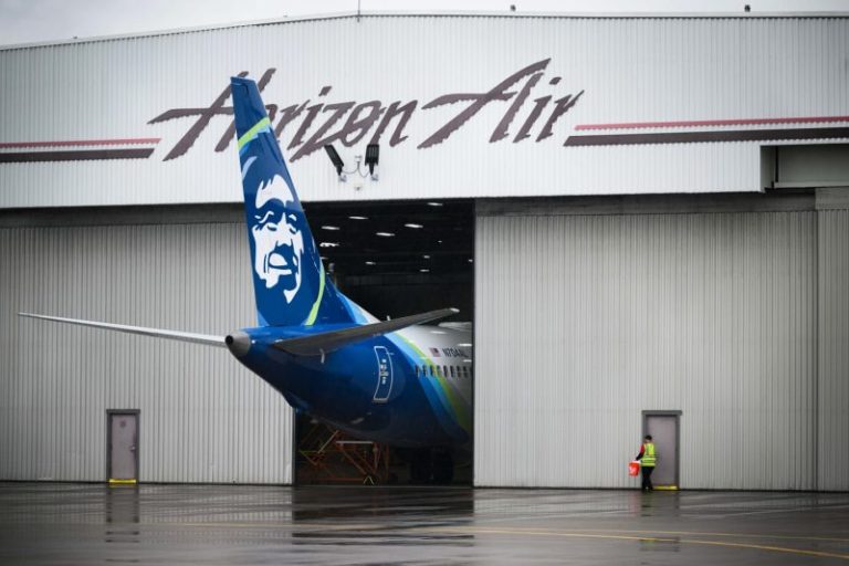 Boeing did not retain security camera footage showing work on Max jet door that blew out, NTSB says