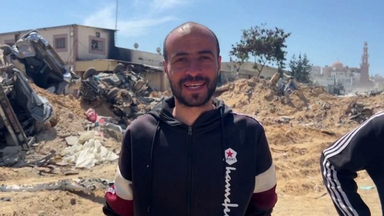 ‘There’s no more life’: Khan Younis residents return to find former neighborhoods in ruins