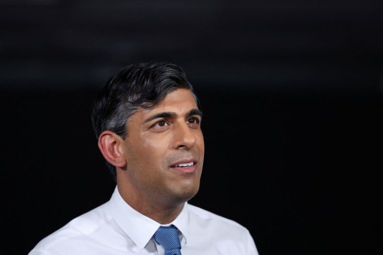 Britain’s Prime Minister Rishi Sunak pitches national service at 18