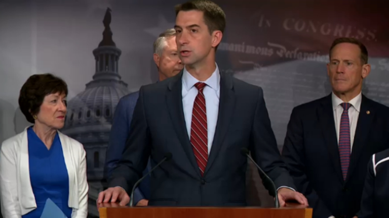 Israel-Hamas war would ‘probably already been over’ if Trump were president, Sen. Tom Cotton says