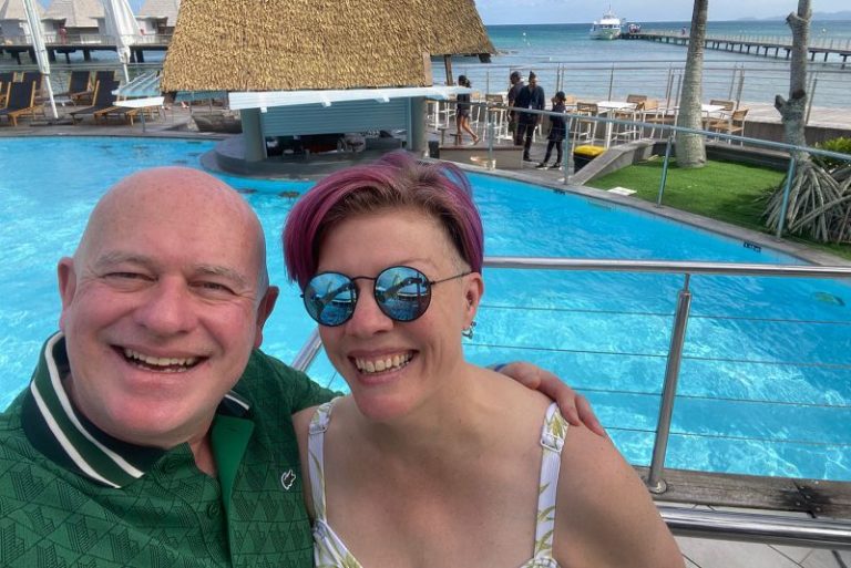 They flew to New Caledonia for a romantic escape. Now they’re trapped as Macron tries to quell deadly riots