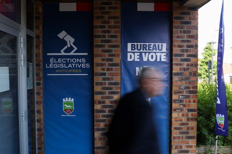 French voters head to polls in first round of snap parliamentary elections