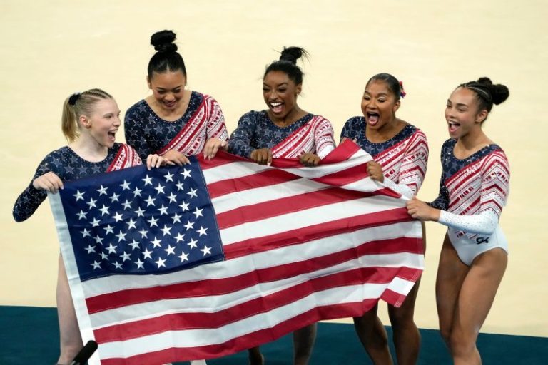 Olympic gymnastics champs dub themselves ‘Golden Girls.’ Here’s why.