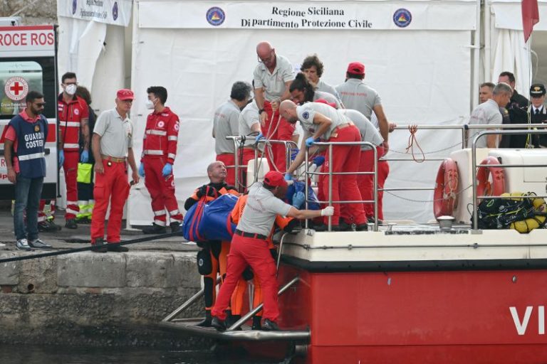 Fifth body recovered from sunken superyacht deemed ‘unsinkable’ by ship manufacturer CEO