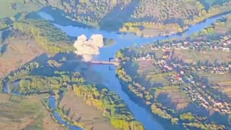 Zelensky says Ukraine ‘getting stronger’ in Kursk as his troops blow up second bridge