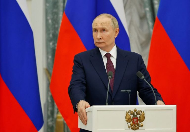 Vladimir Putin trolls US presidential race with ‘endorsement’ of Kamala Harris