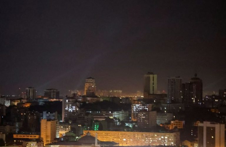 Drone debris found outside Ukrainian parliament as Russia launches nationwide attack with 67 drones