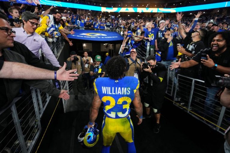 ‘We weren’t playing just for us’: Rams have inspired performance