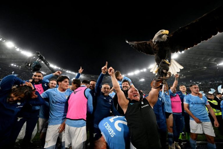 Italian soccer club fires falconer for posting photos of prosthetic genitalia