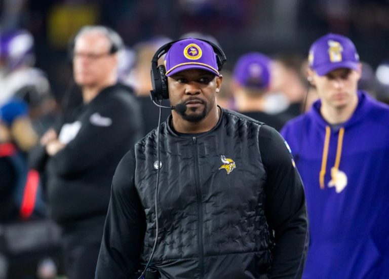 Vikings DC Brian Flores as head coach candidate? It’s complicated