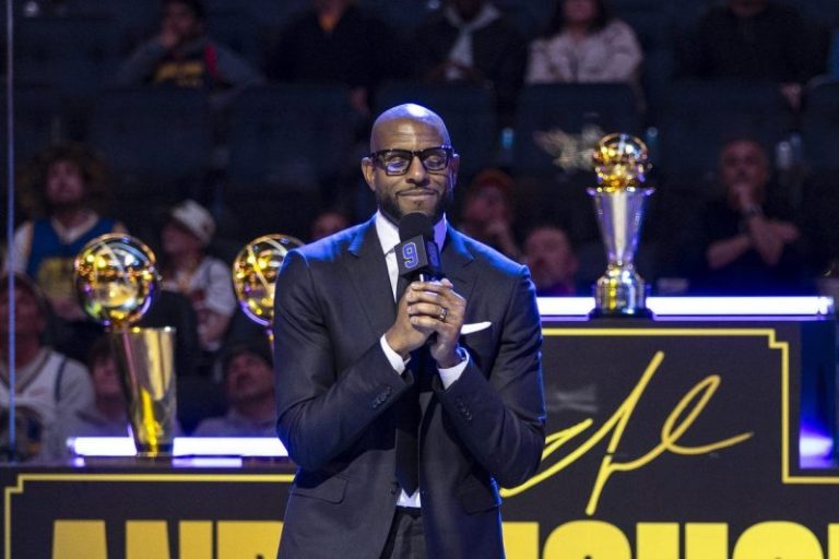 Warriors honor former star, NBA Finals MVP with jersey retirement