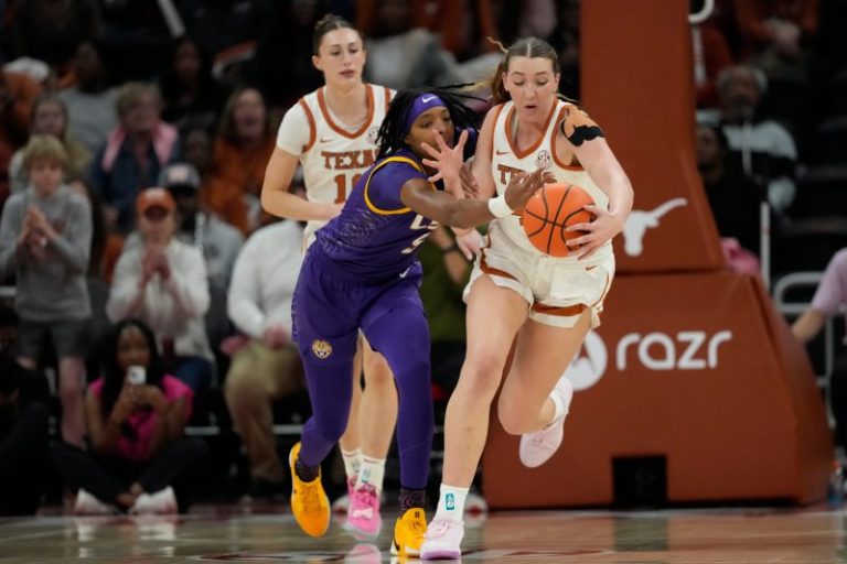 Texas is No. 1 in women’s basketball poll for first time