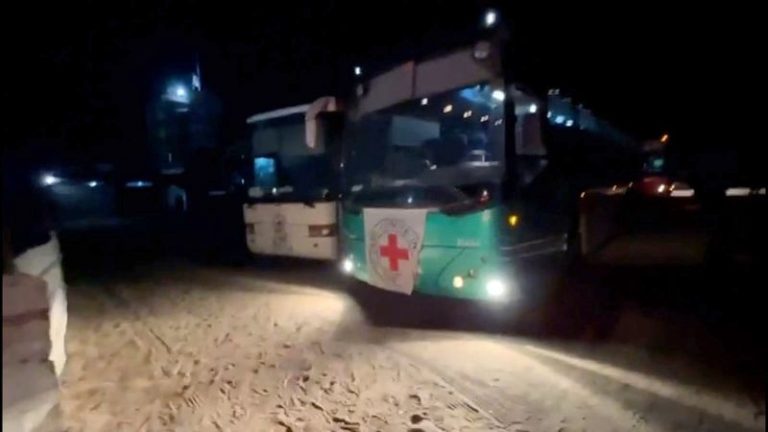 Four bodies transferred to Red Cross by Hamas, Israeli security official says