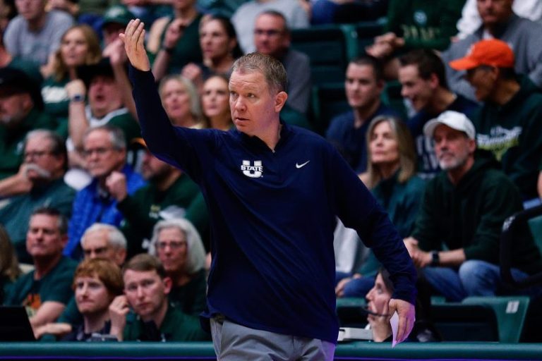 Three coaches in three years hasn’t stopped Utah State from NCAA history