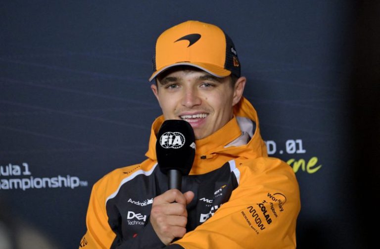 Lando Norris overcomes mistakes to win wet Australian Grand Prix