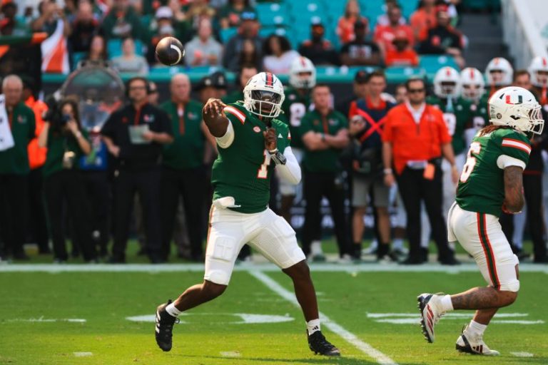 Miami QB Cam Ward to have private workout with Titans, per report