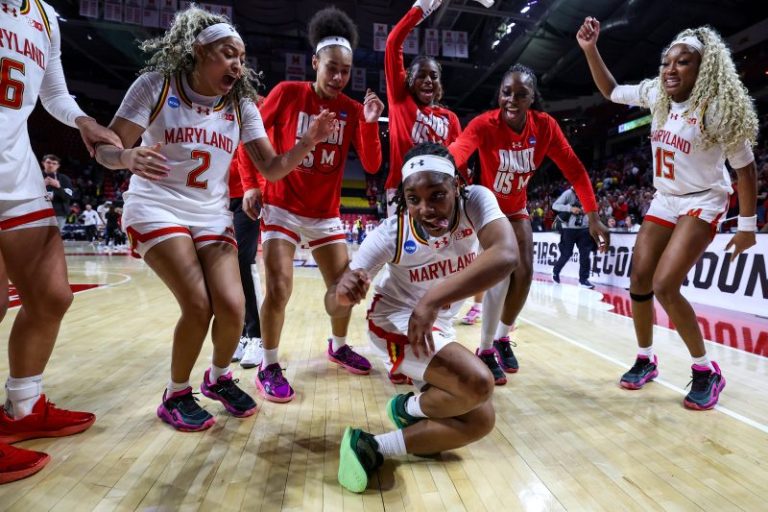 Maryland edges Alabama in 2OT thriller to reach Sweet 16: Highlights